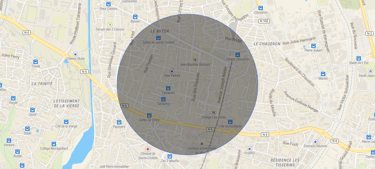 Location appartement 3 pièces SainteClotilde (97490) 107922