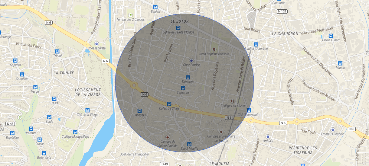 Location appartement 1 pièce SainteClotilde (97490) 105202